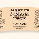 Maker’s Mark Bespoke Whiskey – Custom Holiday Labels