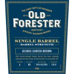 Old Forester Barrel Strength – OF Single Barrel Barrel Proof