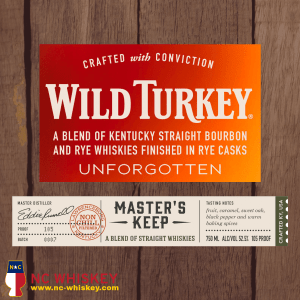 2022 Wild Turkey Master's Keep Unforgotten