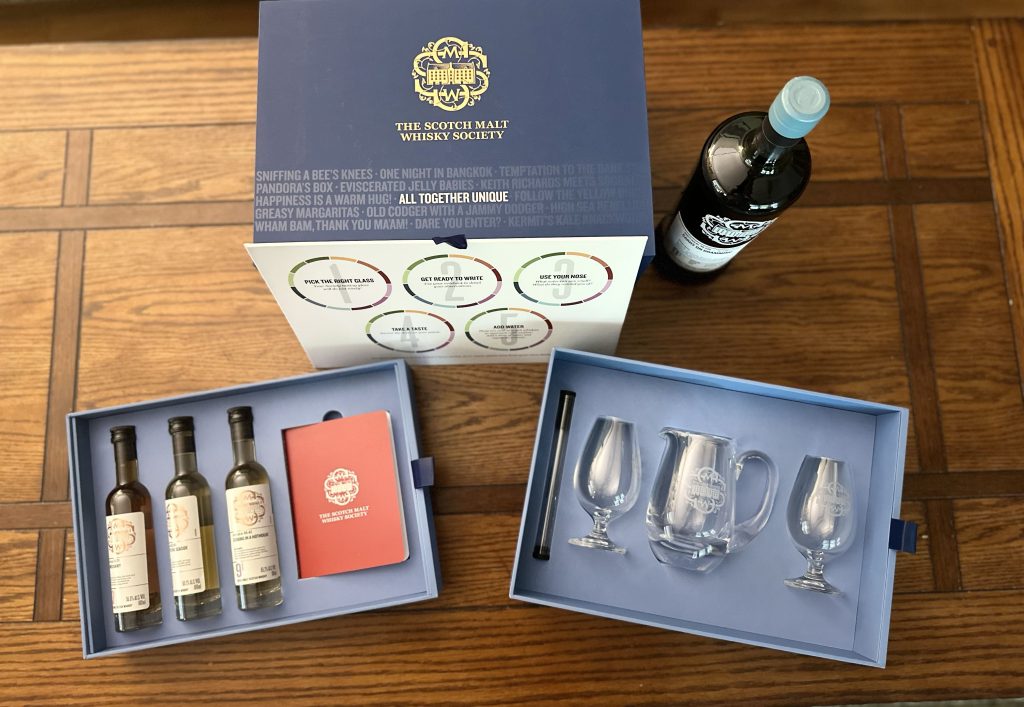 The Scotch Malt Whisky Society Tasting Kit