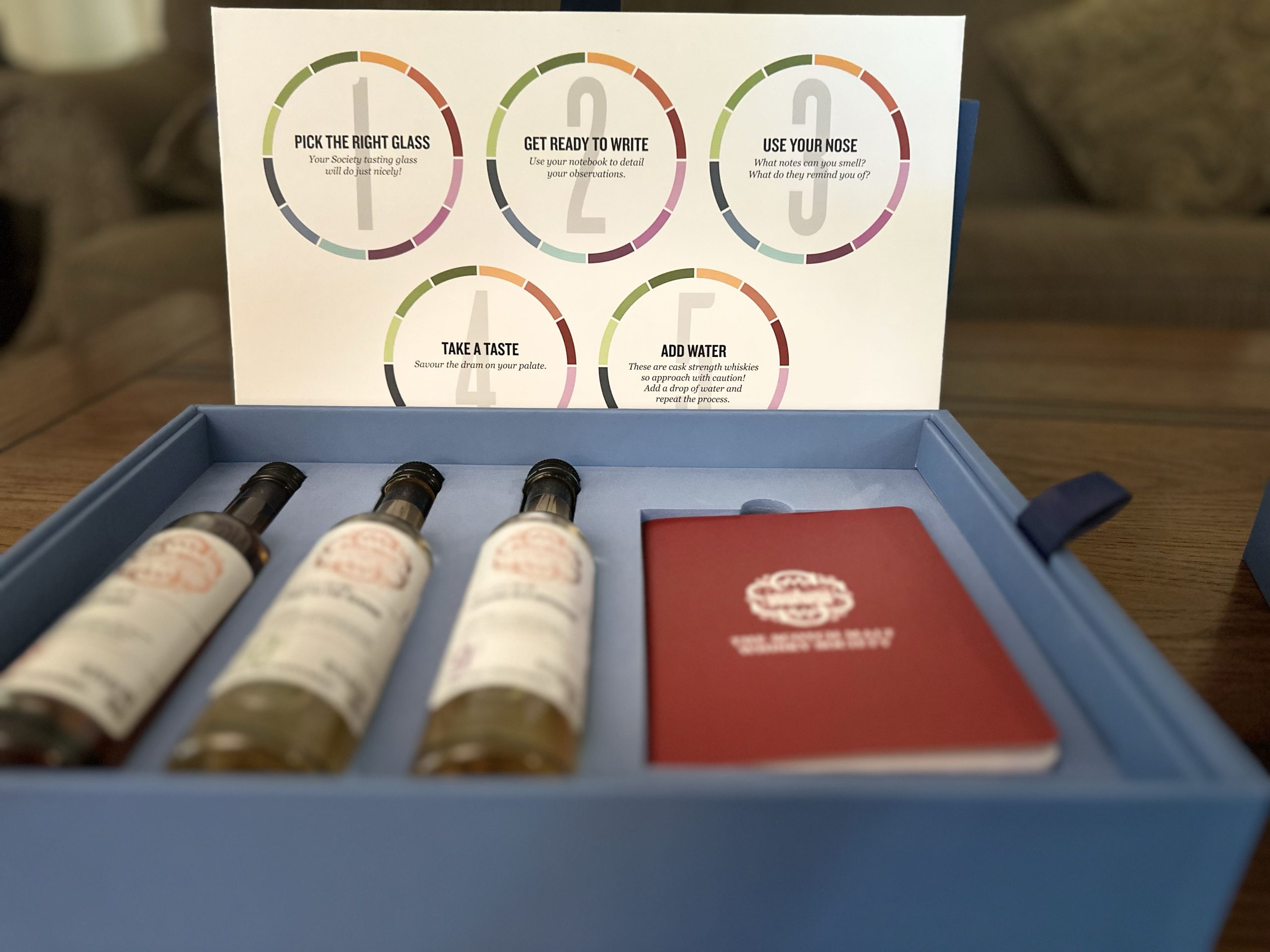 The Scotch Malt Whisky Society Tasting Card